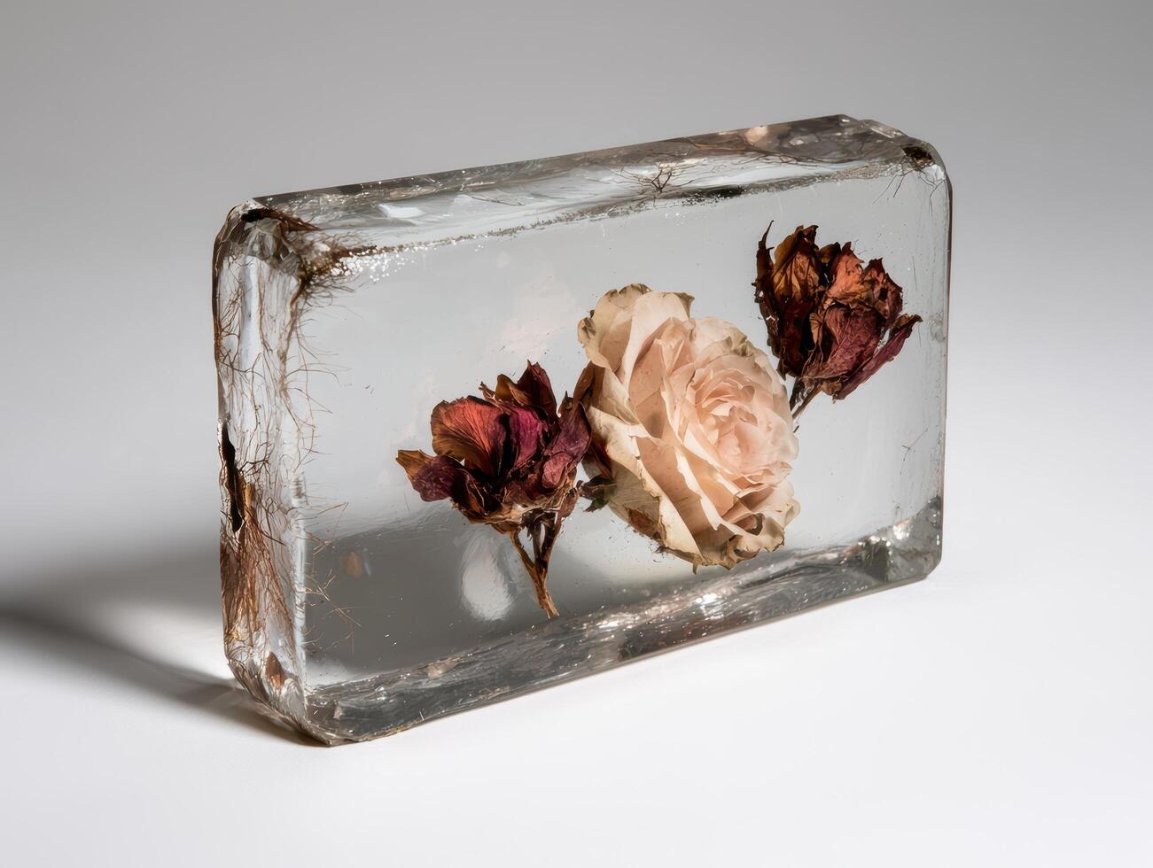 Resin Paperweight Bunga